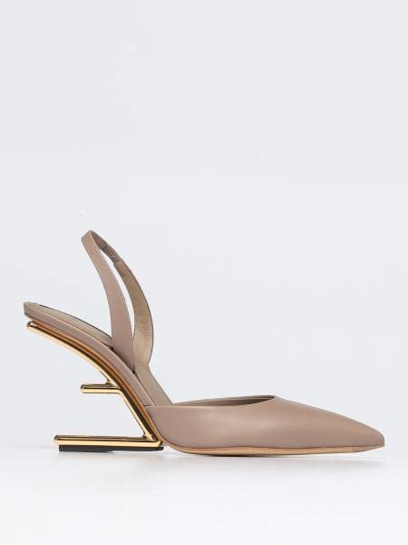 fendi slingback pumps sale|fendi high heel slingbacks.